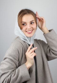 Женский капор K-C HOCNCW 31024 1A серебро