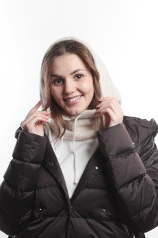 Женский капор K-C HOCNCW 10024 1A крем