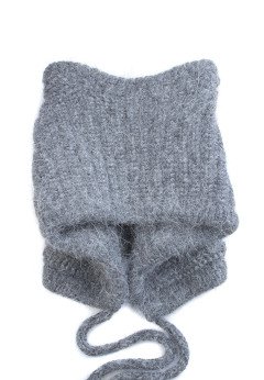 Женская шапка чепчик K-C HOHW 05923 1A графит