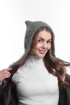 Женская шапка K-C HOHW 05923 1A графит