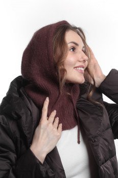 Женский капор K-C HOCN 22622 1A шоколад