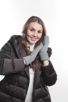 Женские рукавицы K-C HOKVCW 11023 1A серебро