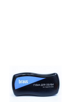 Губка для обуви из гладкой кожи бесцветная Braus 1115 губка д/обуви бесцветная
