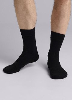 Мужские удлиненные носки ЭЙС А21Пш черн