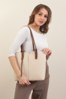 Комплект: женская сумка-тоут и косметичка Baden XQ045-03