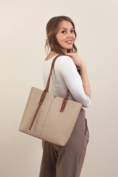 Комплект: женская сумка-тоут и косметичка Baden XQ045-04