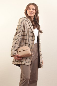 Женская сумка с ремнем через плечо K-C PR026-04X