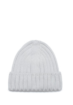 Шапка унисекс K-C HOHU 00325 1S серебро