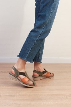 Женские босоножки Suave Athens 15012T зелен