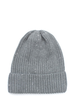 Женская шапка K-C HOHW 06025 1S графит