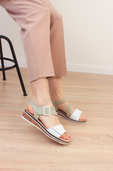 Женские сандалии Baden кожаные HX053-050