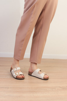 Женские сабо Baden кожаные CV446-011