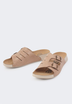 Летние женские сабо кожаные Suave Positano 16505LPT беж