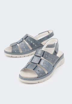 Женские босоножки Suave Mostar 12539PT син