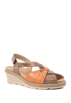 Женские босоножки Suave Venice 22008VJT кор/оранж