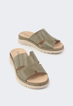 Женские сабо Suave Mostar 12521T зелен