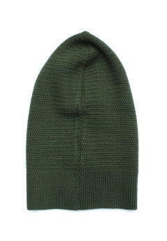 Женский капор средней вязки K-C HOCNW 26026 1A хаки