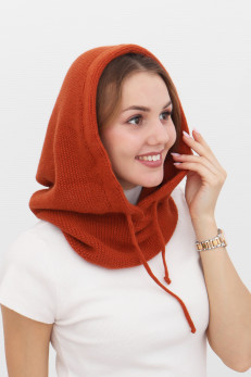 Женский капор K-C HOCNCW 10024 1A терракот