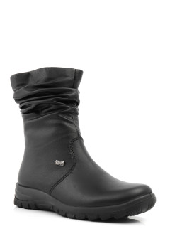 Зимние женские полусапоги из натуральной кожи Rieker Z7171-02