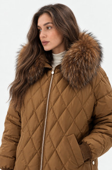 Женский пуховик Tuffoni 7727052D-FUR