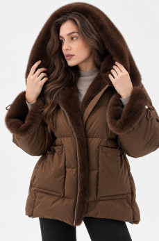 Женский пуховик Tuffoni 7727080D-FUR