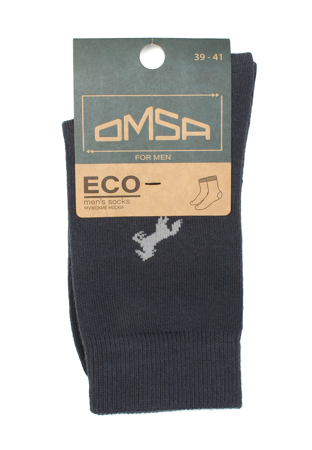 Мужские носки OMSA, тёмно-серый