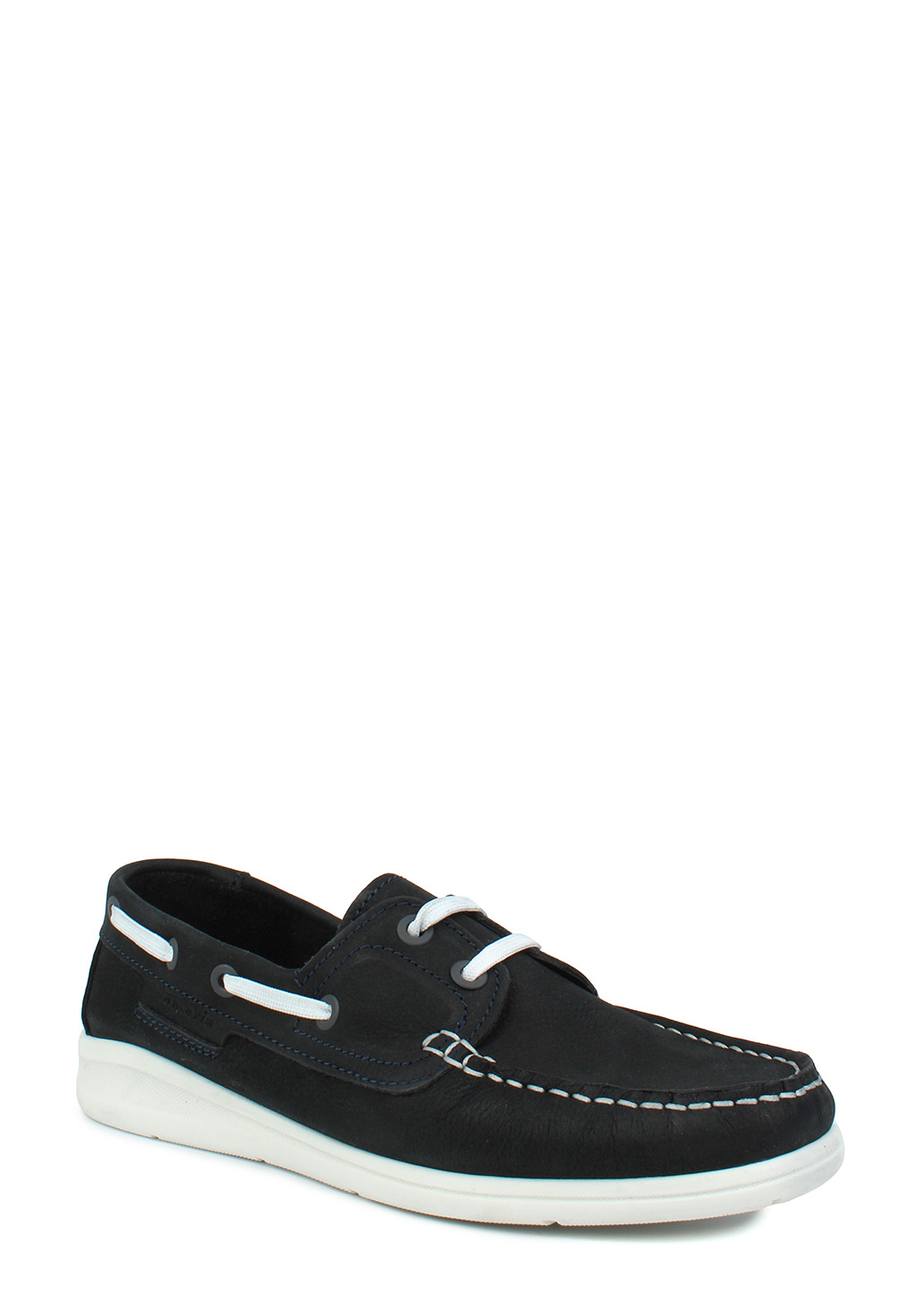 Женские топсайдеры Tamaris, тёмно-синий, из натуральной кожи