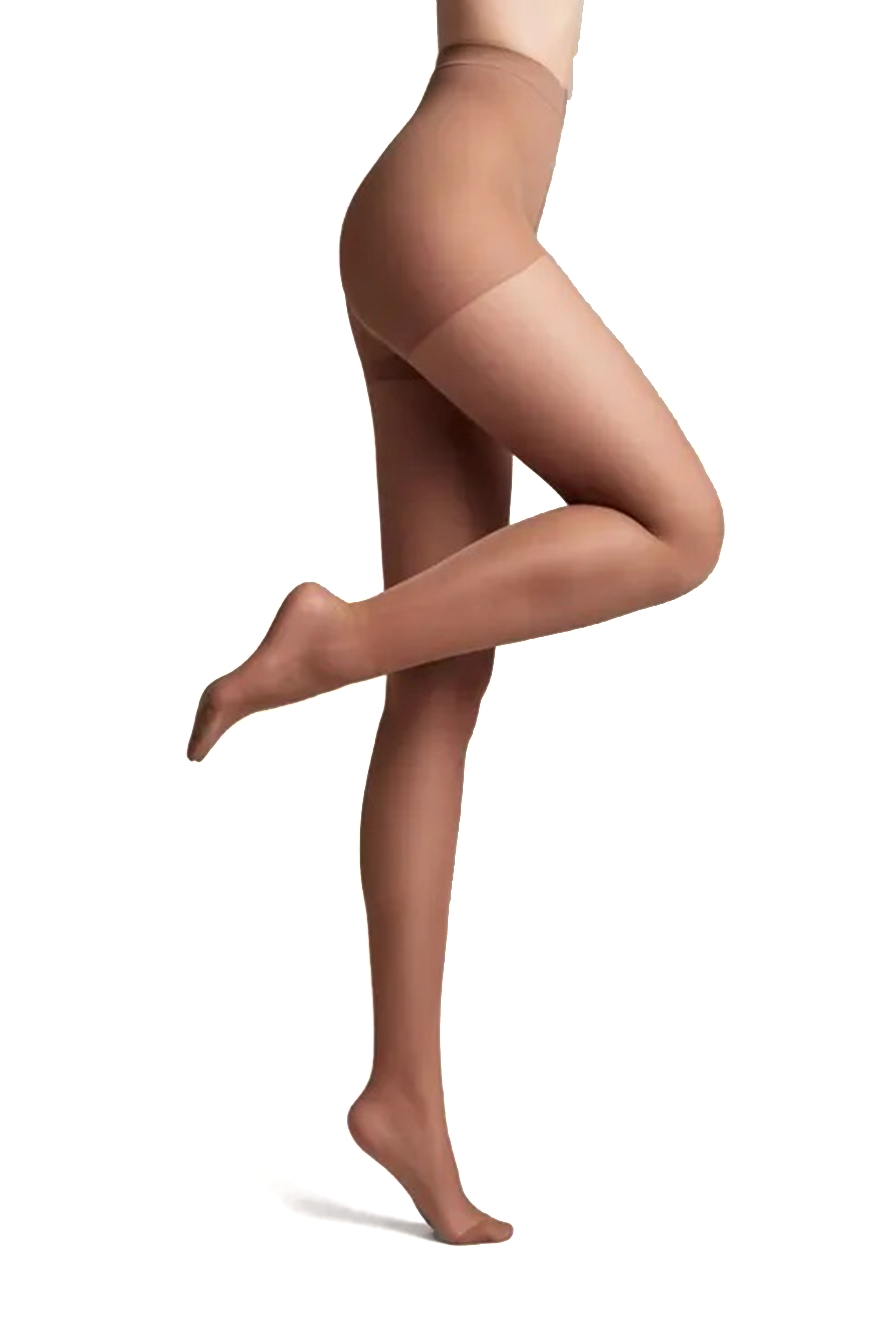 Женские колготки с утягивающими шортиками 40den Conte, светло-коричневый