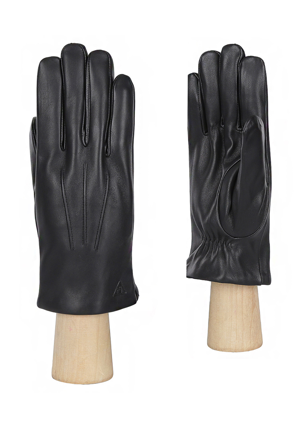 Мужские перчатки Fabretti, черный, из натуральной кожи