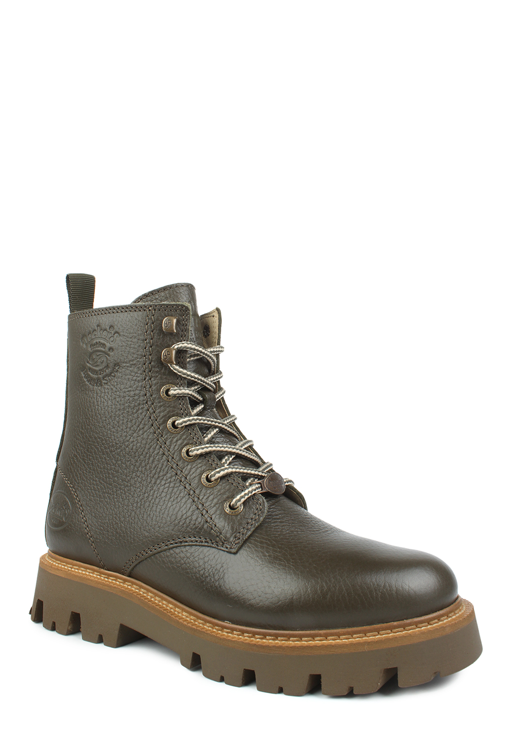 Женские ботинки Dockers, болотный, из натуральной кожи