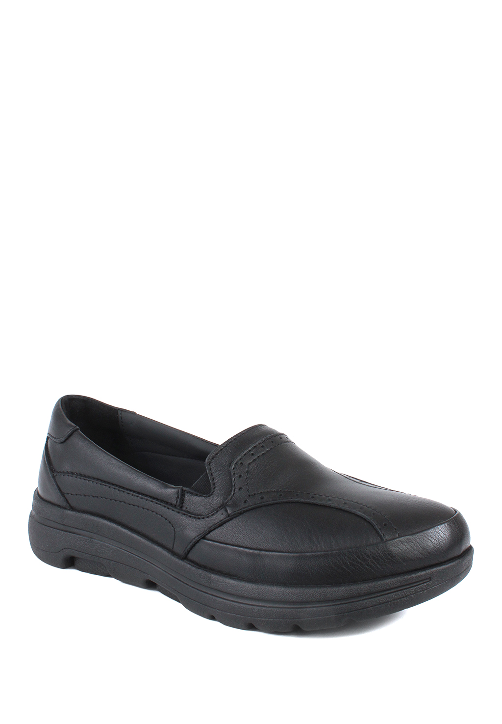 Женские туфли comfort K-C, черный, из натуральной кожи
